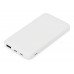 Внешний аккумулятор Powerbank C2, 10000 mAh, белый
