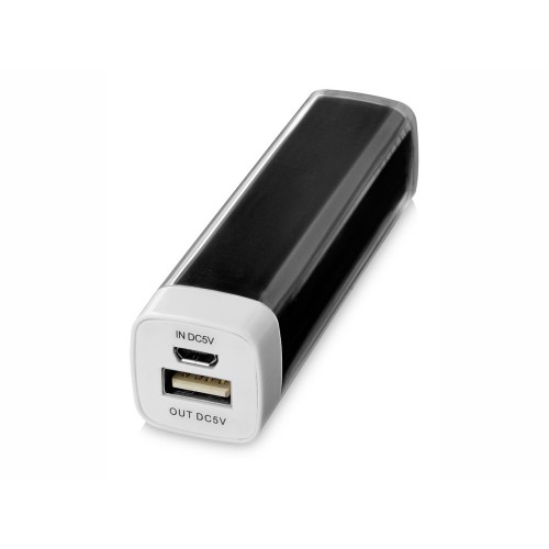 Портативное зарядное устройство Flash 2200 мА/ч, черный