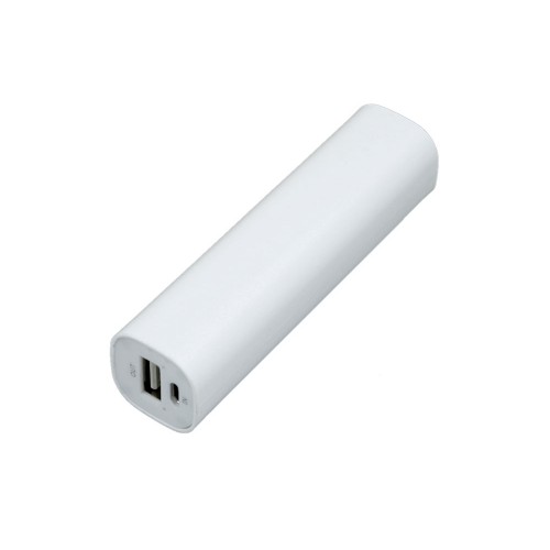 PB030 Универсальное зарядное устройство power bank прямоугольной формы. 2200MAH. Белый