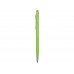 Ручка-стилус металлическая шариковая Jucy, зеленое яблоко