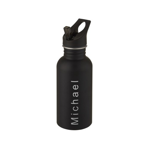Lexi, спортивная бутылка из нержавеющей стали объемом 500 мл, черный