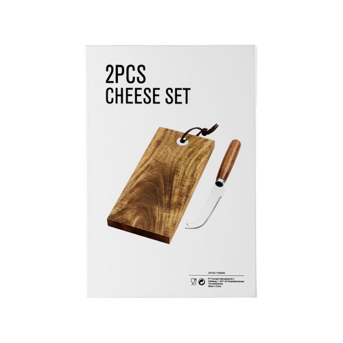 Подарочный набор для сыра Nantes из 2 предметов, дерево