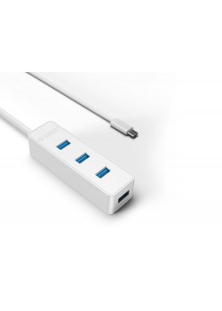 USB-концентратор Orico W5PH4-C3-10 (Type-C4xUSB3.0) (белый)