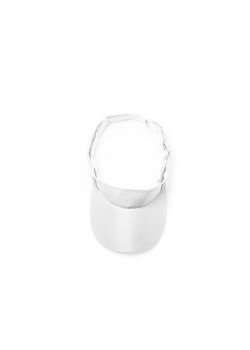Козырек WIZER из мягкой микрофибры, белый