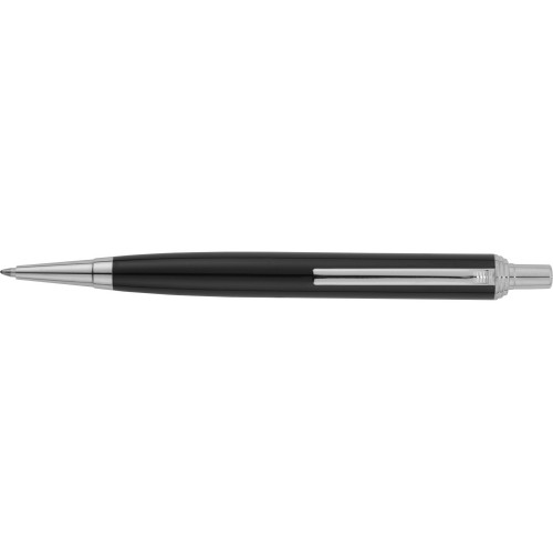 Набор Логистик: ручка шариковая, зажигалка, черный/серебристый