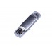 USB-флешка на 32 Гб c двумя дополнительными разъемами MicroUSB и TypeC, серебро