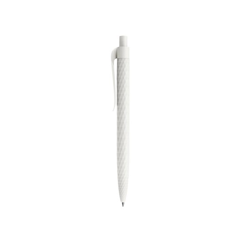 Ручка шариковая QS 01 PRP софт-тач, белый
