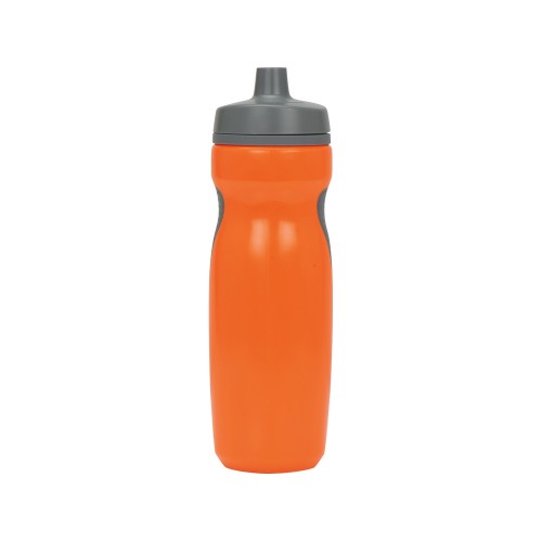 Спортивная бутылка Flex 709 мл, оранжевый/серый