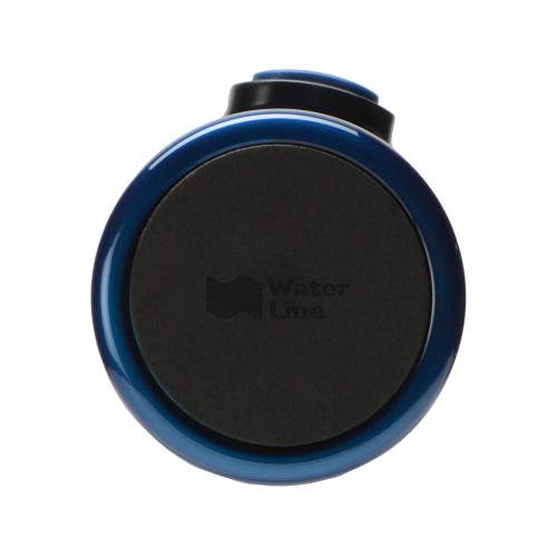 Вакуумная термокружка с кнопкой Upgrade, Waterline, темно-синий