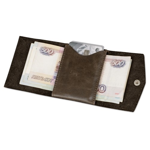 Чехол для кредитных карт и банкнот Druid, коричневый