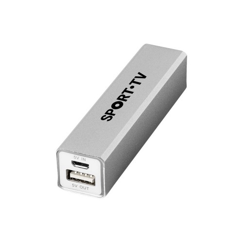 Портативное зарядное устройство Volt, серебристый