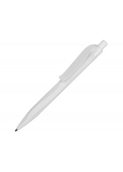 Ручка шариковая QS 20 PRP софт-тач, белый