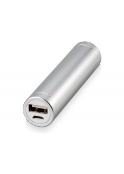 Портативное зарядное устройство Олдбери, 2200 mAh, серебристый