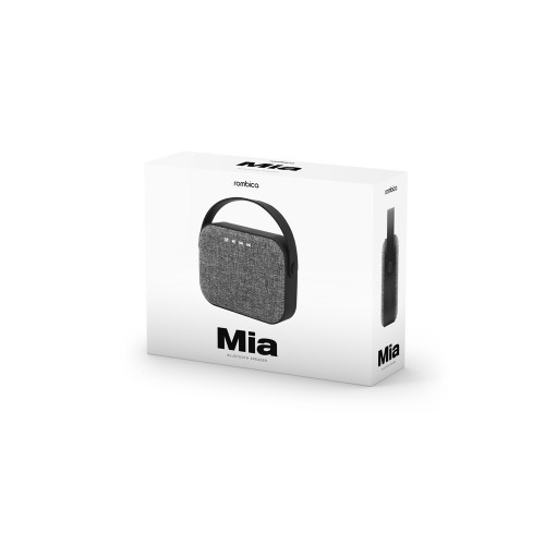 Портативная колонка Rombica Mysound Mia с логотипом, серый