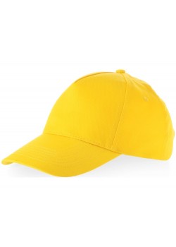 Бейсболка Мемфис 230 5-панельная, yellow
