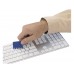 Силиконовая щетка для клавиатуры, ярко-синий