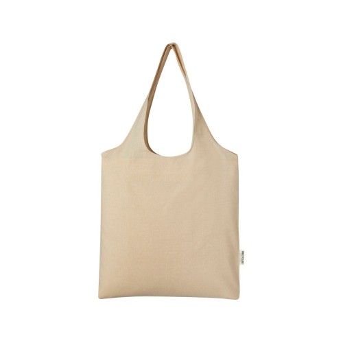 Модная эко-сумка Pheebs объемом 7 л из переработанного хлопка плотностью 150 г/м², heather natural