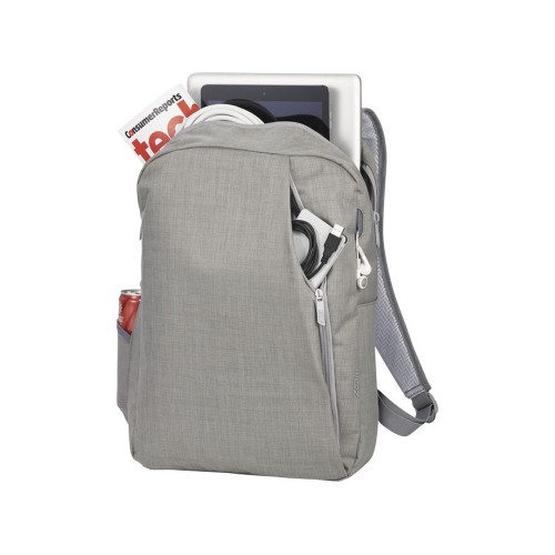 Рюкзак Zip для ноутбука 15, серый