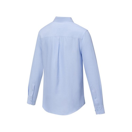 Pollux Мужская рубашка с длинными рукавами, светло-синий