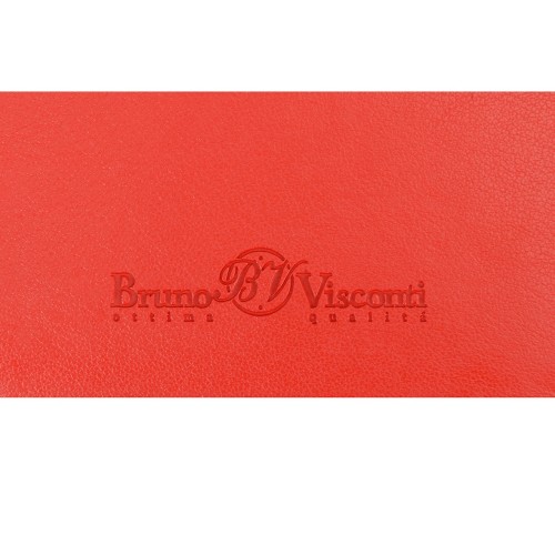 Подарочный набор Bruno Visconti Megapolis Soft: ежедневник А5 недат., ручка шарик., красный/черный