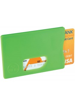 Защитный RFID чехол для кредитной карты, лайм