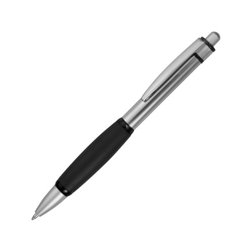 Ручка шариковая Мелодия, черный/серебристый