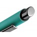 Металлическая шариковая ручка soft touch Ellipse gum, бирюзовый