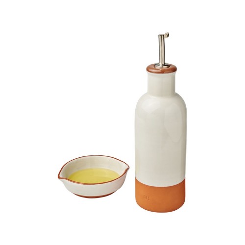 Соусница Terracotta с дозатором для растительного масла, оранжевый