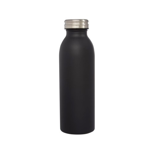 Бутылка Riti объемом 500 мл с медной обшивкой и вакуумной изоляцией , черный