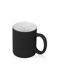 Кружка с покрытием soft-touch Barrel of a Gum, черный Р)