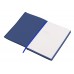 Бизнес-блокнот C1 софт-тач, гибкая обложка, 128 листов, синий
