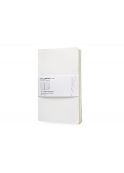 Записная книжка Moleskine Volant (в линейку, 2 шт.), Large (13х21см), белый