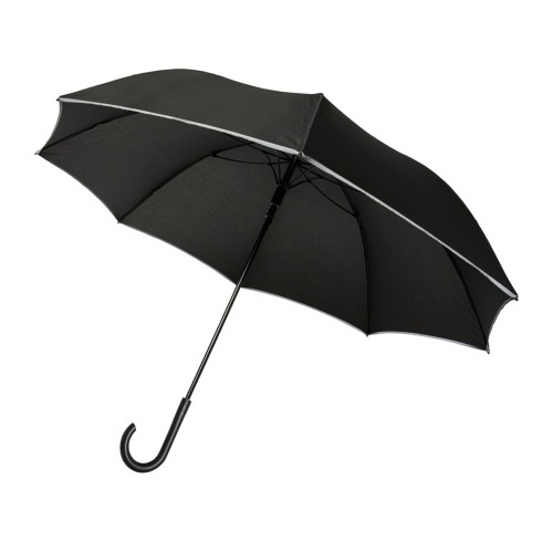 23-дюймовый ветрозащитный полуавтоматический зонт Felice, черный