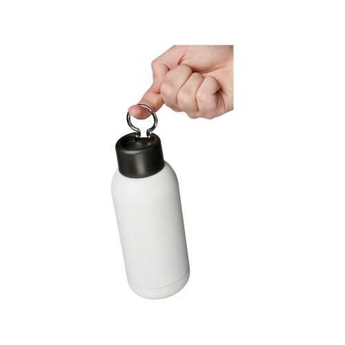 Спортивная бутылка с вакуумной изоляцией Brea объемом 375 мл, белый