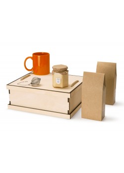 Подарочный набор Tea Duo Deluxe, оранжевый