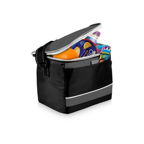 Спортивная сумка-холодильник Levi, черный/серый