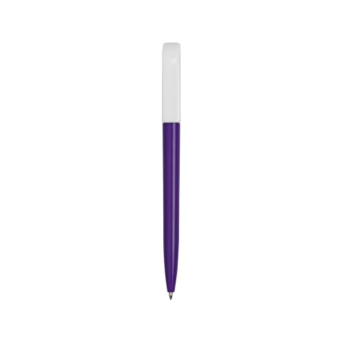 Ручка пластиковая шариковая Миллениум Color BRL, фиолетовый/белый
