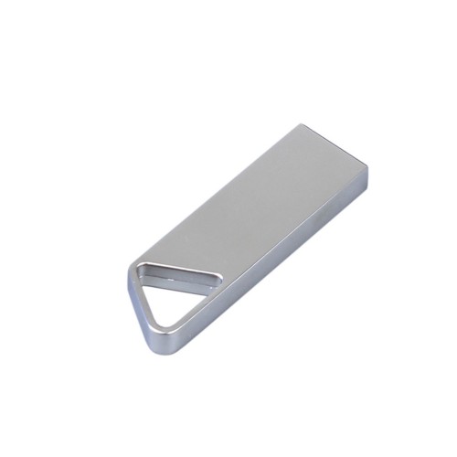 USB 2.0-флешка на 512 Мбайт с мини чипом, компактный дизайн, отверстие треугольной формы для цепочки