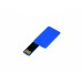 USB-флешка на 64 ГБ в виде пластиковой карточки, синий