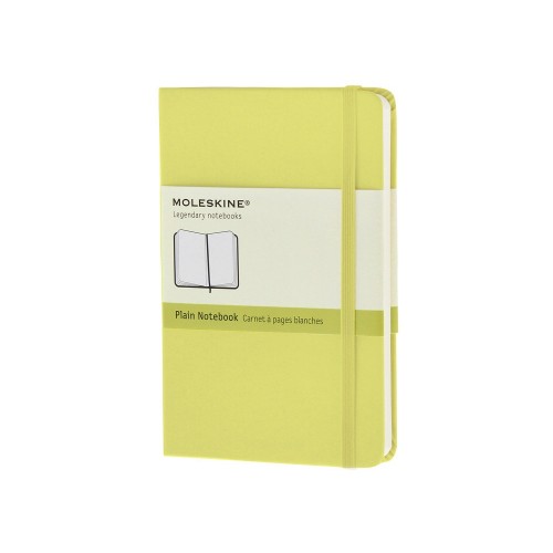 Записная книжка Moleskine Classic (нелинованный) в твердой обложке, Pocket (9x14см), цитрусовый