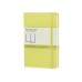 Записная книжка Moleskine Classic (нелинованный) в твердой обложке, Pocket (9x14см), цитрусовый