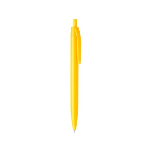 Ручка пластиковая шариковая STIX, черные чернила, желтый