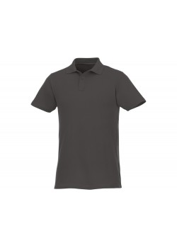 Мужское поло Helios с коротким рукавом, storm grey