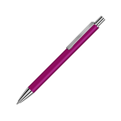 Металлическая автоматическая шариковая ручка Groove, розовый