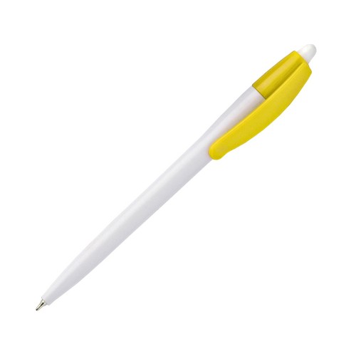 Ручка шариковая Celebrity Пиаф белая/желтая