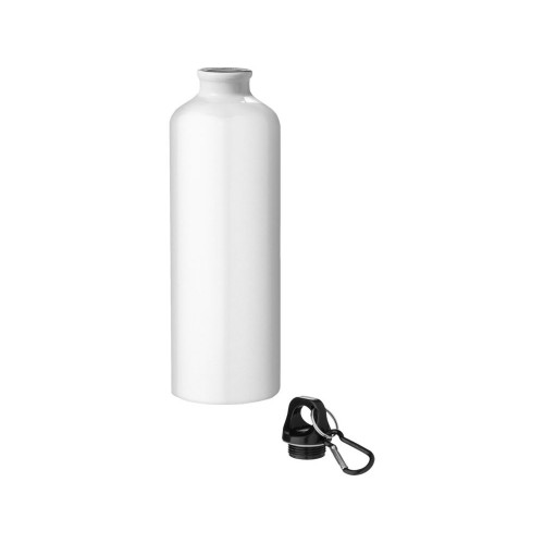 Бутылка для воды с карабином Oregon, объемом 770 мл, белый