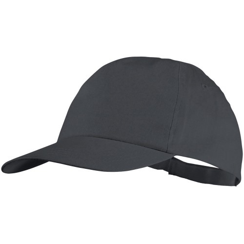 Бейсболка Basic, 5-ти панельная, серый