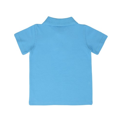 Рубашка поло First детская, голубой
