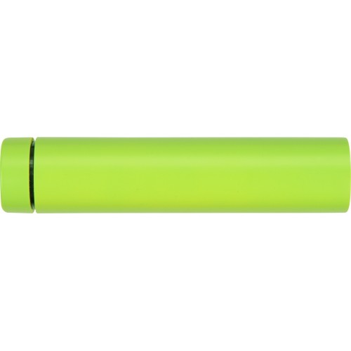 Портативное зарядное устройство Мьюзик, 5200 mAh, зеленое яблоко