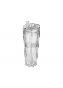 Термобутылка Hot & Cold Flip n Sip, прозрачный